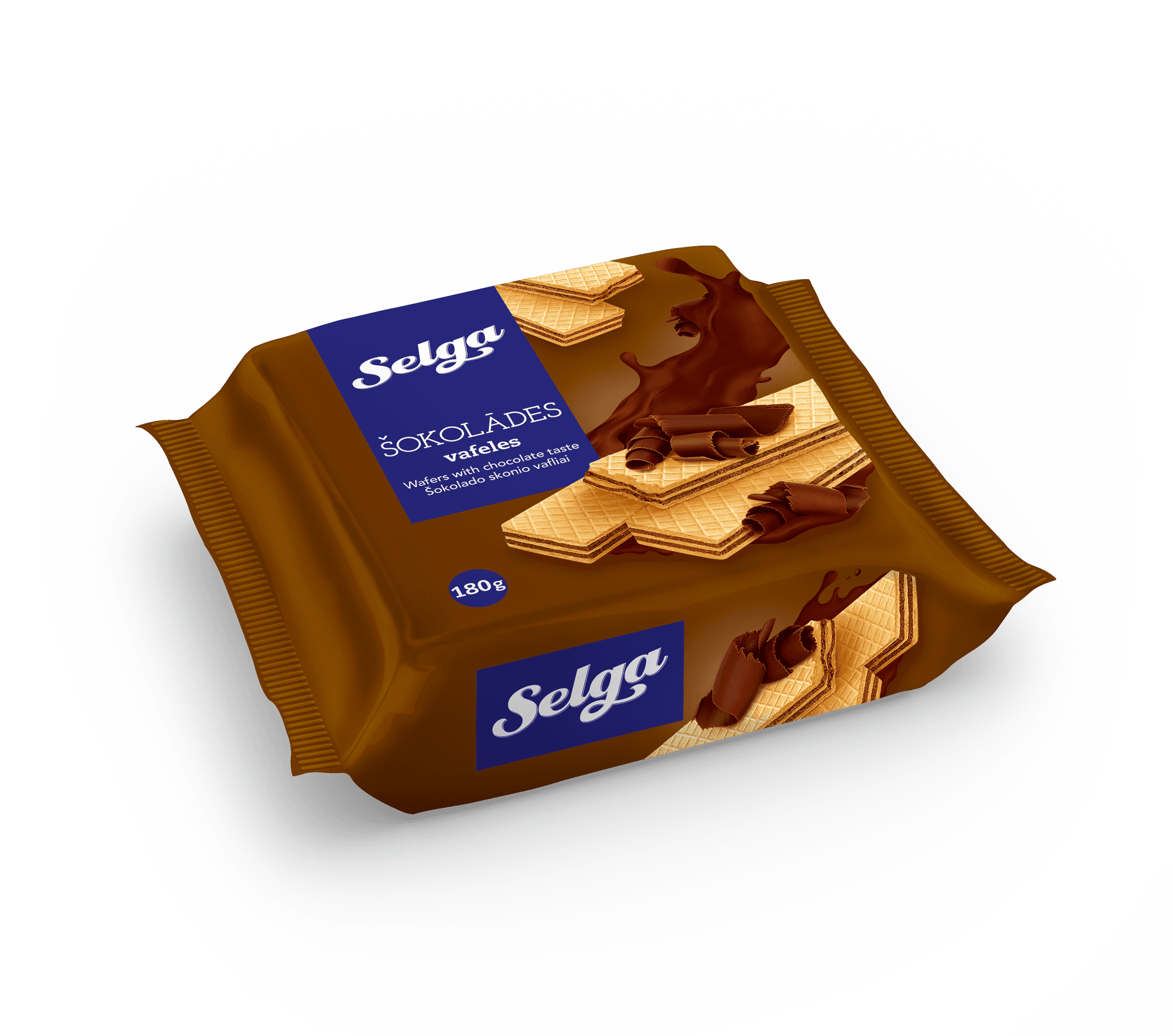 SELGA ŠOKOLĀDES VAFELES