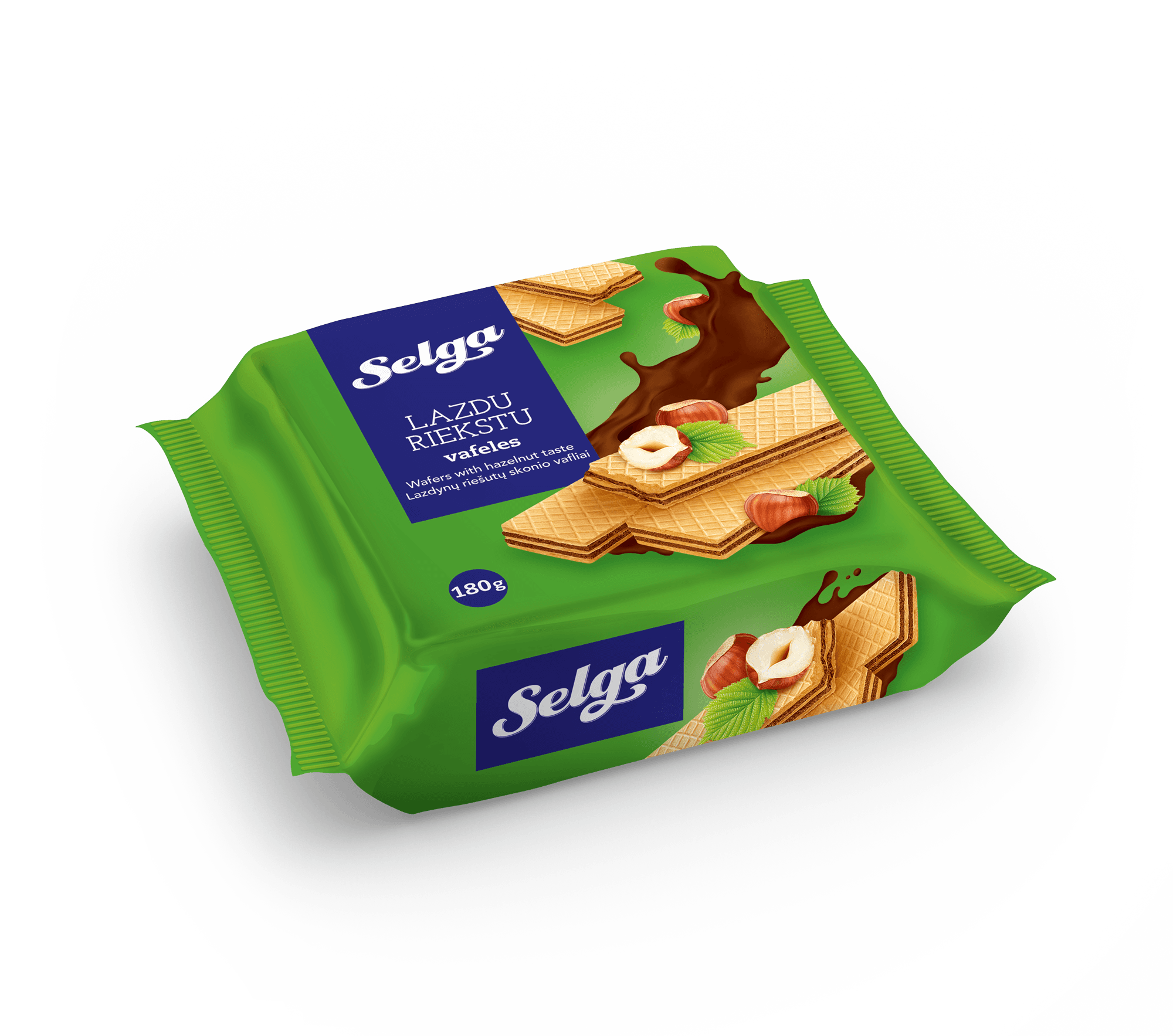SELGA LAZDU RIEKSTU VAFELES