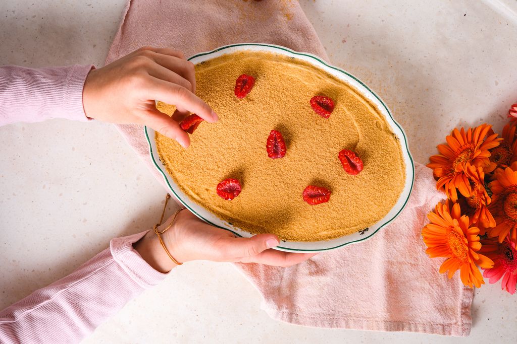 Annas Pannas zeltainais cepumu tiramisu - pārsteigums māmiņām, ko viegli var pagatavot bērni