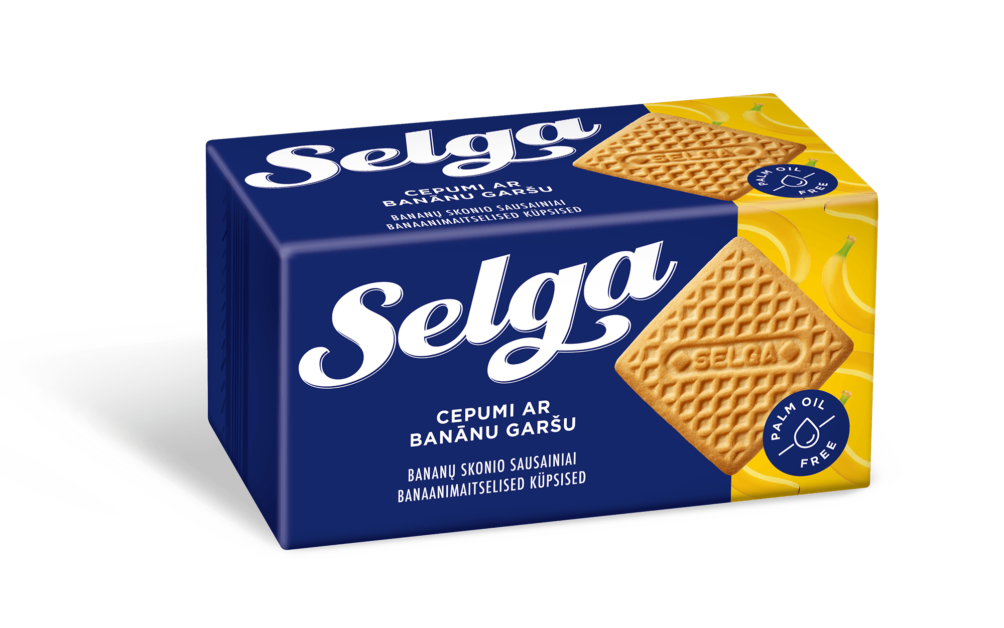 SELGA CEPUMI AR BANĀNU GARŠU