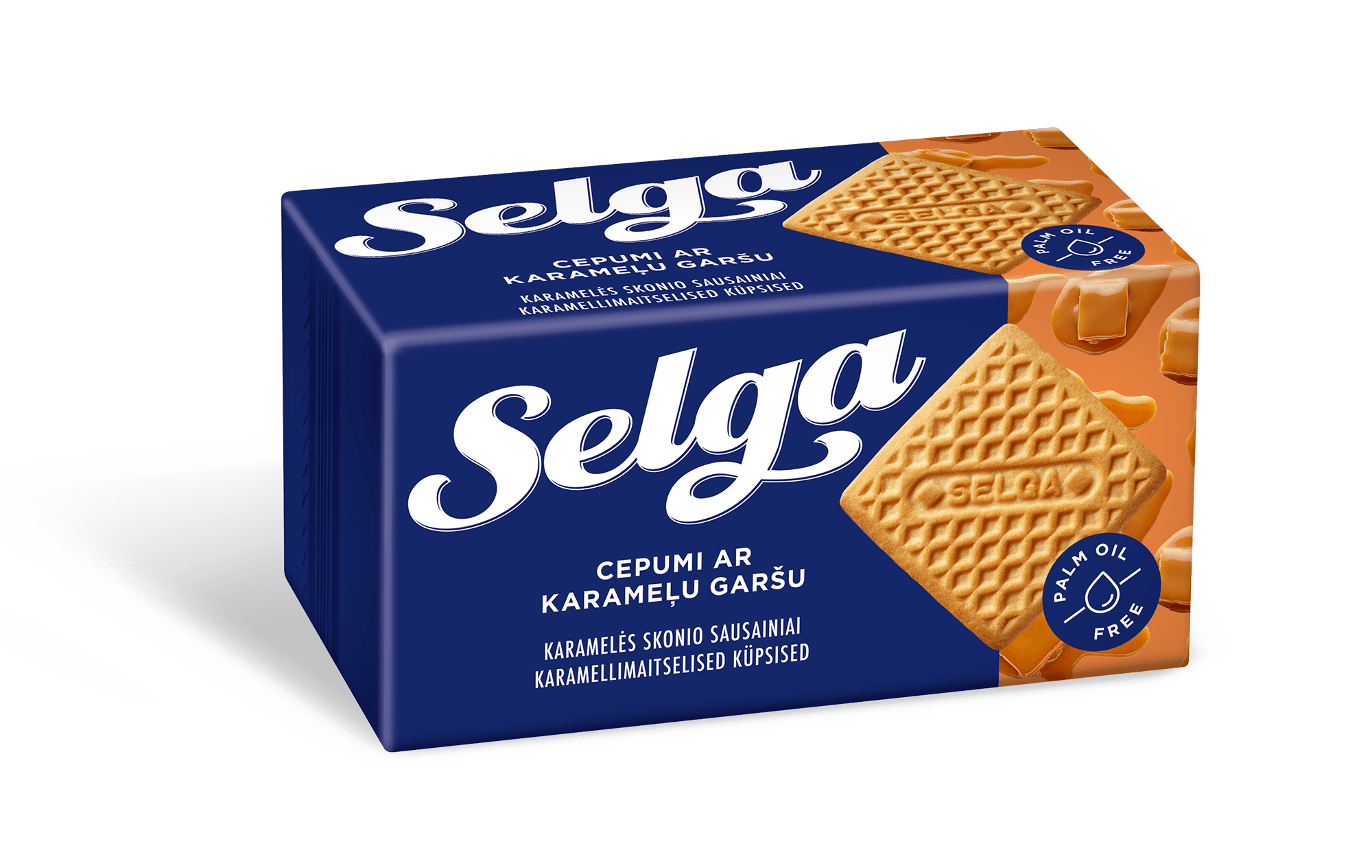 SELGA CEPUMI AR KARAMEĻU GARŠU