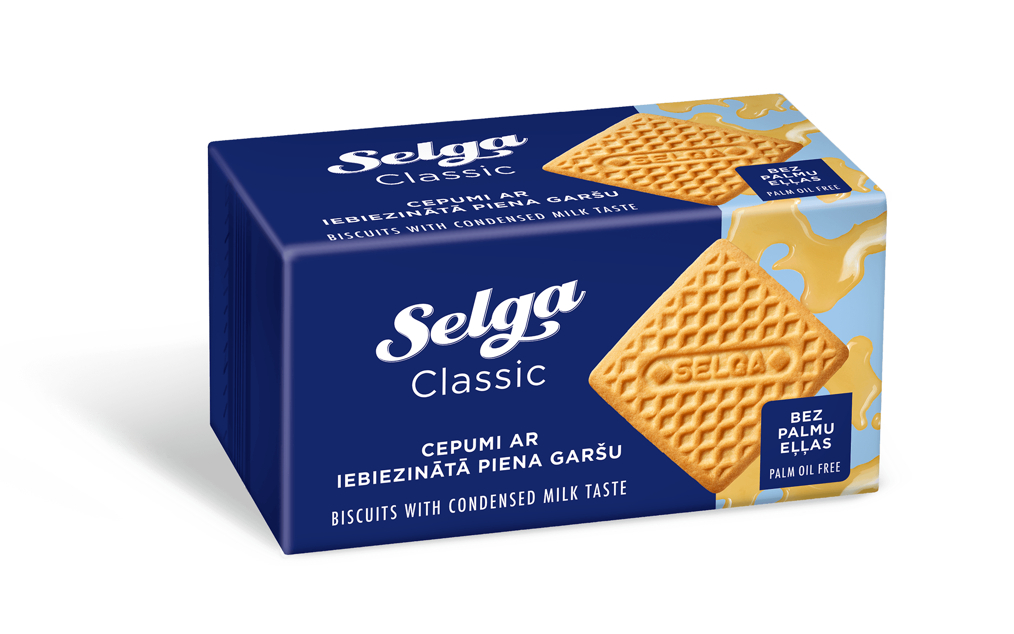 SELGA CEPUMI AR IEBIEZINĀTA PIENA GARŠU