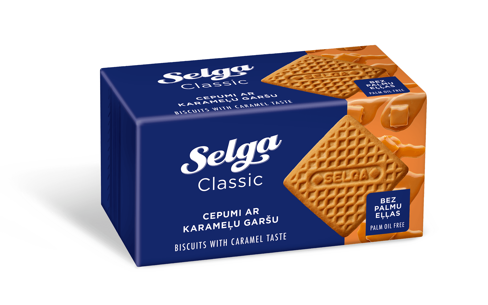 SELGA CEPUMI AR KARAMEĻU GARŠU