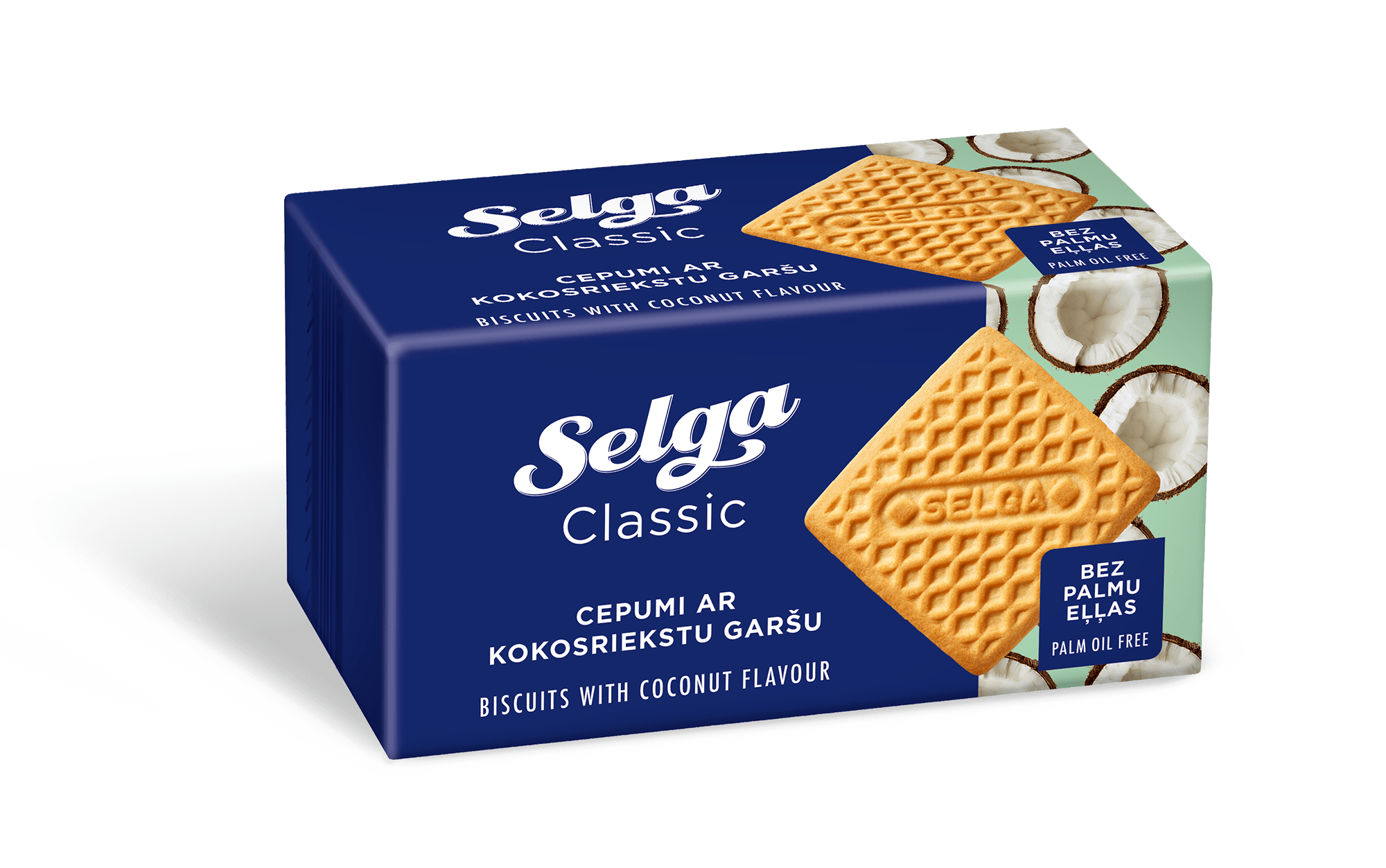 SELGA CEPUMI AR KOKOSRIEKSTU GARŠU