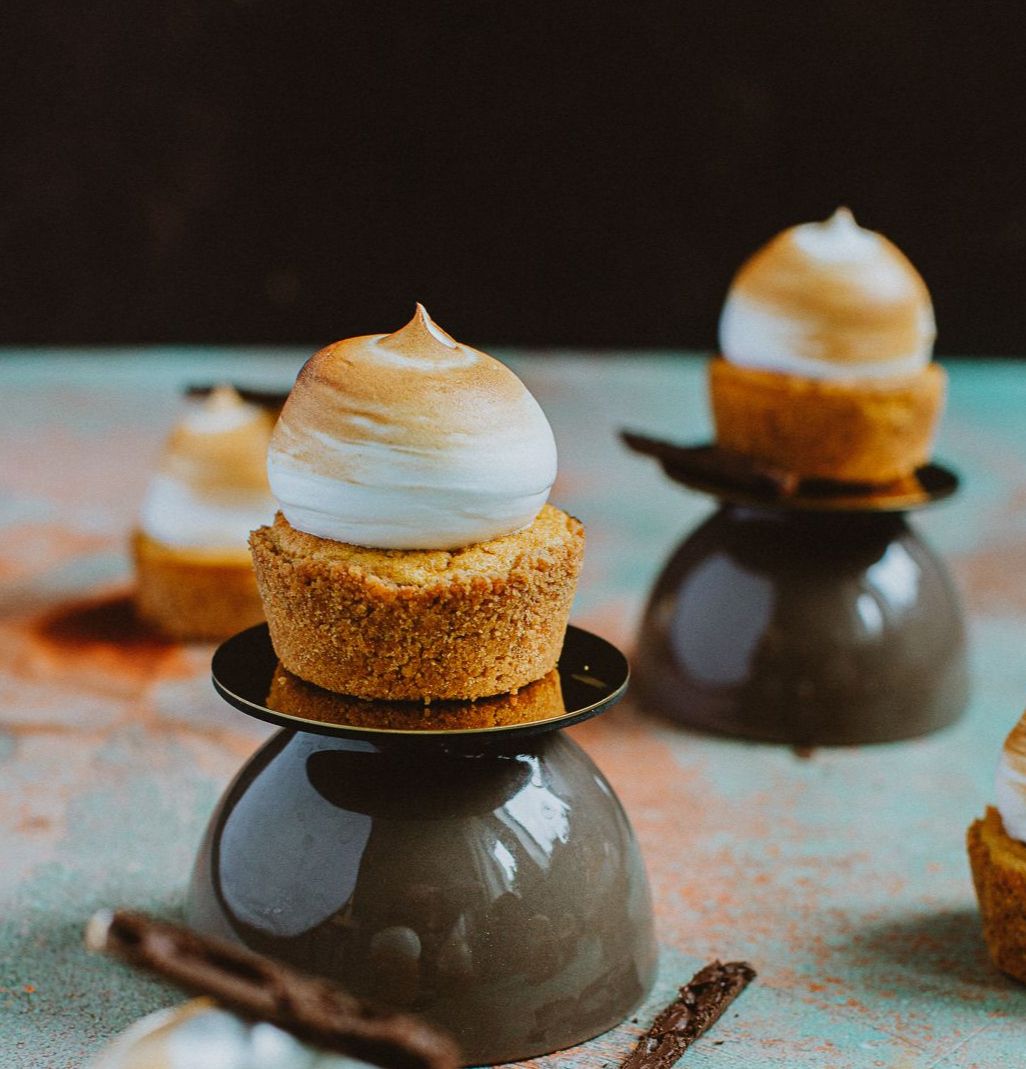 Ķirbju kūciņas ar meringu